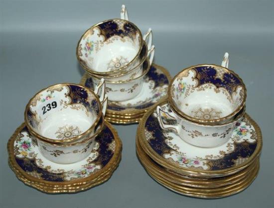 Coalport part tea set